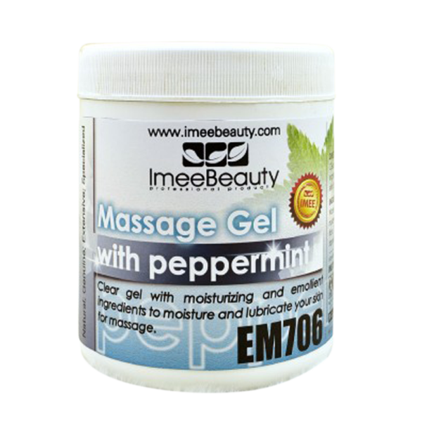 massage gel with peppermint
